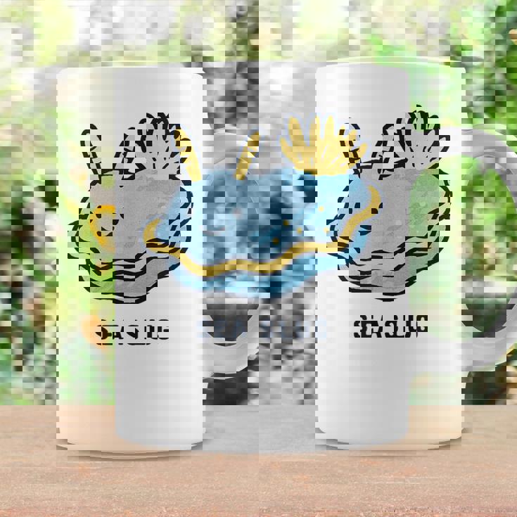 ウミウシ 海牛ealug イラスト ゆるい 簡単 おもしろ かわいい 動物 人気 海洋生物 コーヒーマグ ギフトのアイデア