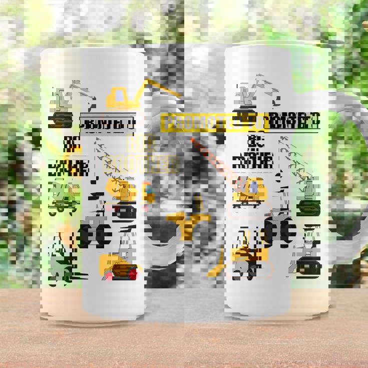 キッズ Big Brother ブルドーザーフォークリフトショベルに昇進。 コーヒーマグ ギフトのアイデア