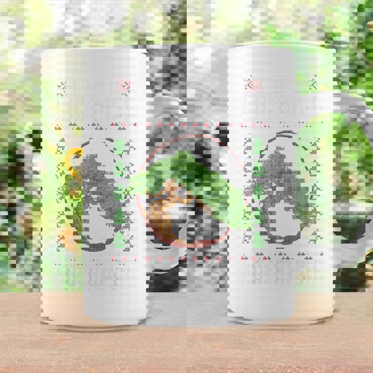 クリスマス 盆栽 醜い Xmas セーター クリスマス 盆栽 恋人 コーヒーマグ ギフトのアイデア