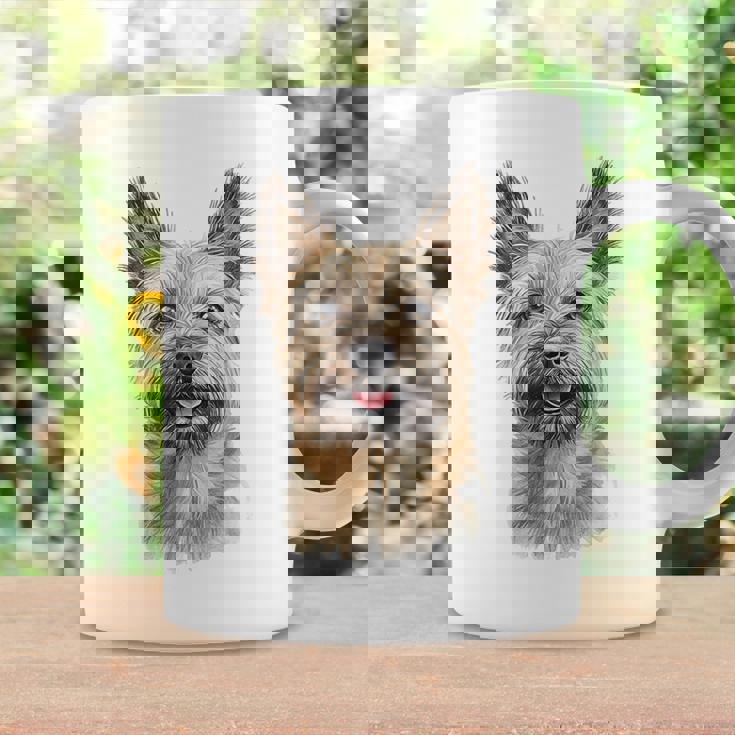 ケアンテリア 犬 グラフィック ペット アートワーク ケアンテリア コーヒーマグ ギフトのアイデア