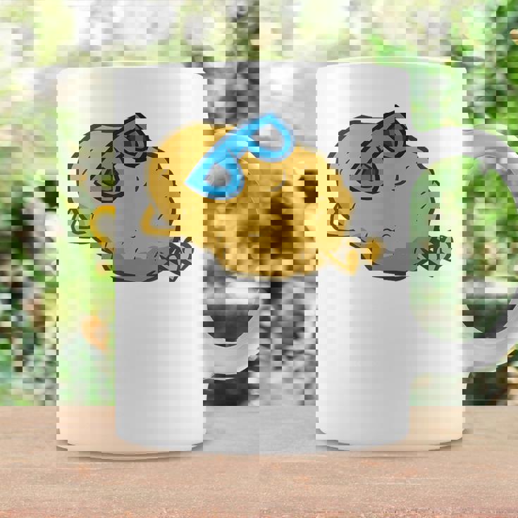 サングラスでかわいいポテチ リラックスポテチ コーヒーマグ ギフトのアイデア