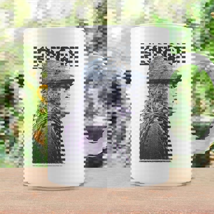 ジョン・レノン 平和な色調の肖像画 コーヒーマグ ギフトのアイデア