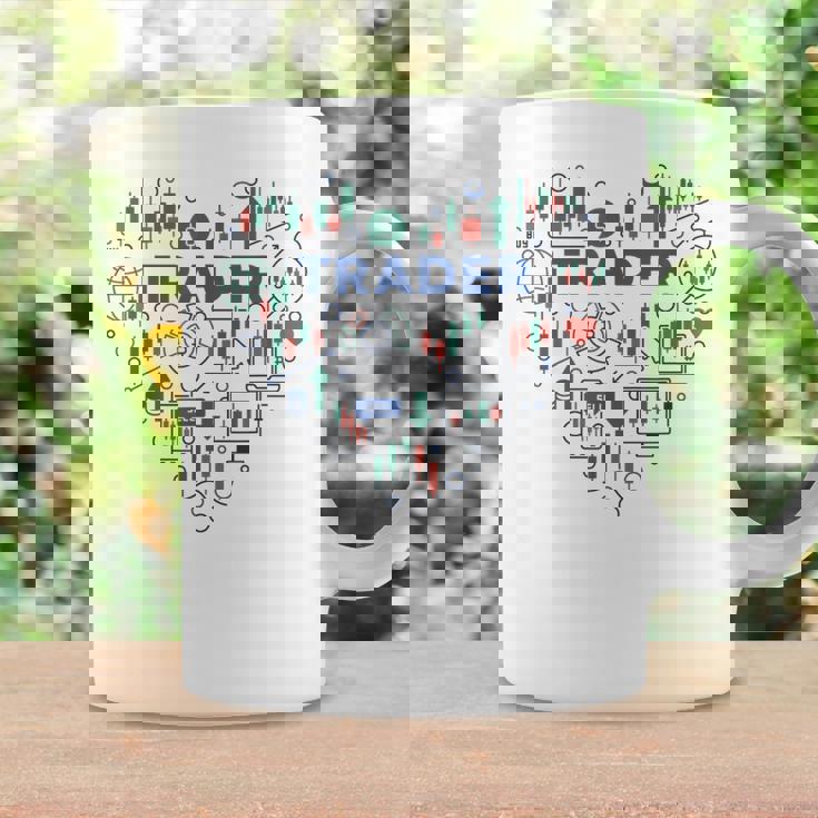 トレーダーハート I Love Cryptocurrencyトレーディング 暗号トレーダー コーヒーマグ ギフトのアイデア