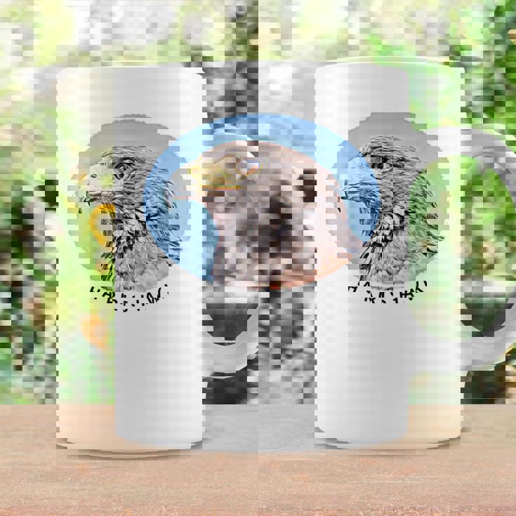 ハリスホークはベイウィングダスキーまたはウルフホークスとも呼ばれています。 コーヒーマグ ギフトのアイデア
