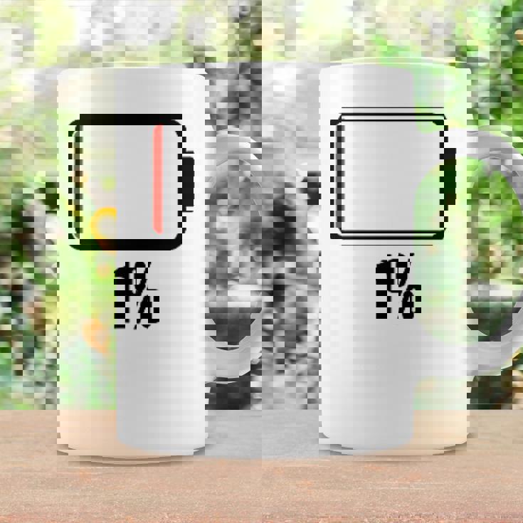 バッテリー1シャツ残り1バッテリーデッドシャツのバッテリー残量が少なくなりました。 コーヒーマグ ギフトのアイデア