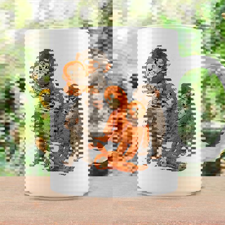 パンチ君 かわいい ポーズ 捨てられた ニホンザル モンキー パンチ コーヒーマグ ギフトのアイデア