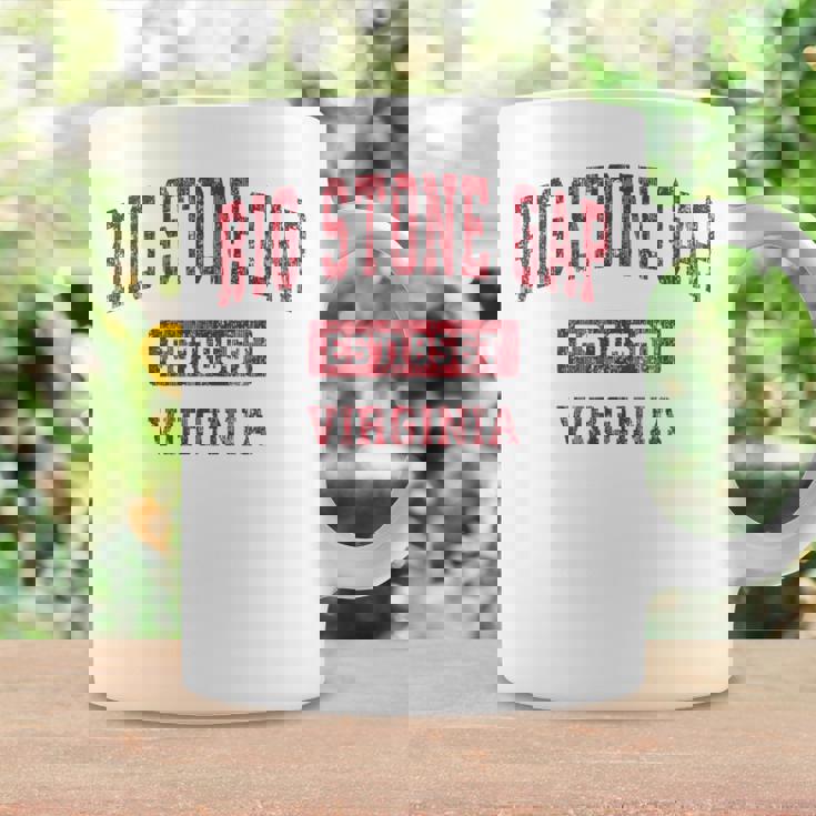 ビッグストーンギャップ バージニアバージニアva ヴィンテージスポーツデザイン レッドデザイン コーヒーマグ ギフトのアイデア