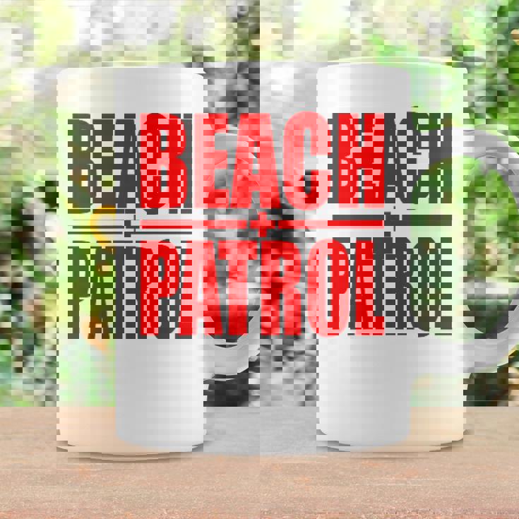 ビーチパトロール サーフ レスキュー ライフガード コーヒーマグ ギフトのアイデア