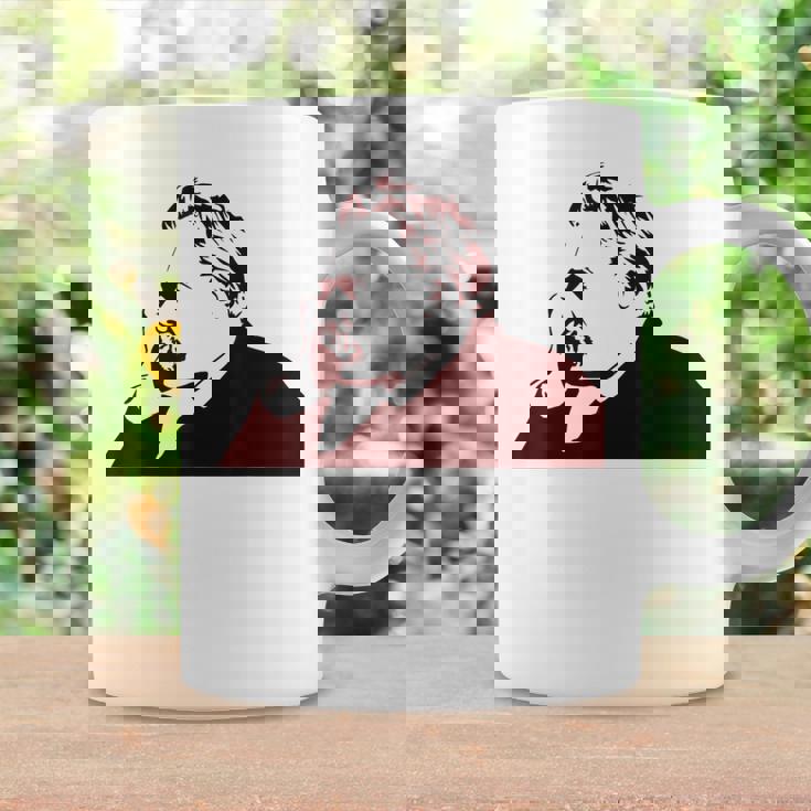 フリードリヒ・ニーチェステンシル コーヒーマグ ギフトのアイデア