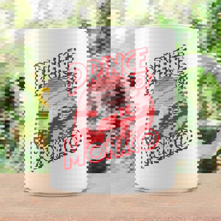 プリンス・オブ・モナコ 16 ミニマリスト レーシングの背景 コーヒーマグ ギフトのアイデア