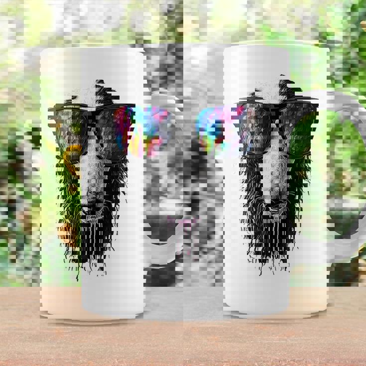 ボルゾイ 犬 モチーフ ペット イラスト サングラス ボルゾイ コーヒーマグ ギフトのアイデア