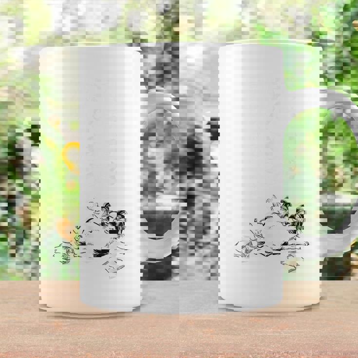 モテるデブ パピヨン グッズ ぽっちゃり 犬 おもしろ 面白い ネタ 笑える 和風 コーヒーマグ ギフトのアイデア