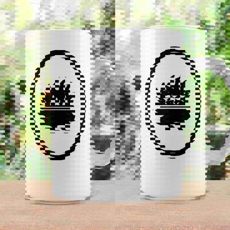 リバタリアンポーパイン リバタリアンパーティー ブラック コーヒーマグ ギフトのアイデア