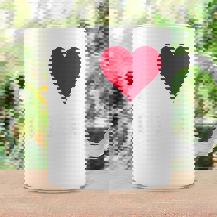 レッドハート I Love Guam コーヒーマグ ギフトのアイデア