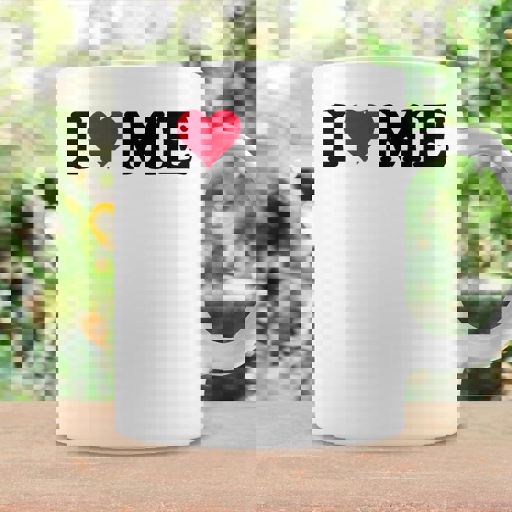 レッドハートデザイン I Love Me コーヒーマグ ギフトのアイデア