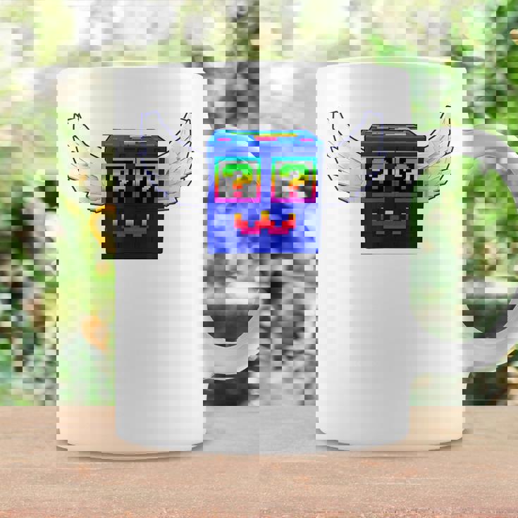 ロックスゲーム内でブレインロットゴッドラッキーブロック4頭脳を盗む コーヒーマグ ギフトのアイデア