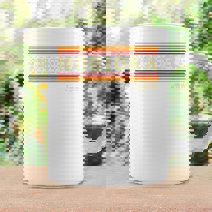 ヴィンテージ 80年代 盛岡 日本 レトロ グラフィック コーヒーマグ ギフトのアイデア