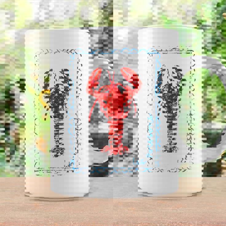 ヴィンテージレッドロブスター コーヒーマグ ギフトのアイデア