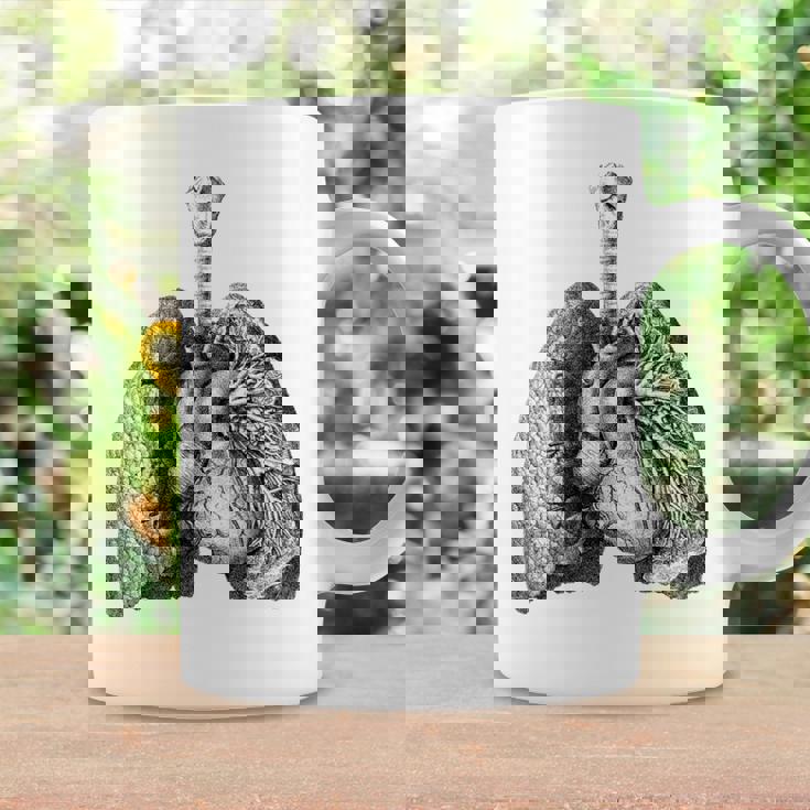 人間の心臓の肺 ビンテージ医療解剖学 解剖学的肺 コーヒーマグ ギフトのアイデア