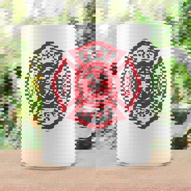 伝統的な消防署救助隊員エンブレムアート。 コーヒーマグ ギフトのアイデア