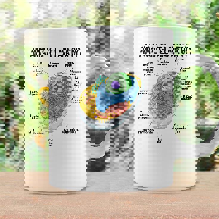 動物細胞の解剖学 生物学者 理科学生 コーヒーマグ ギフトのアイデア