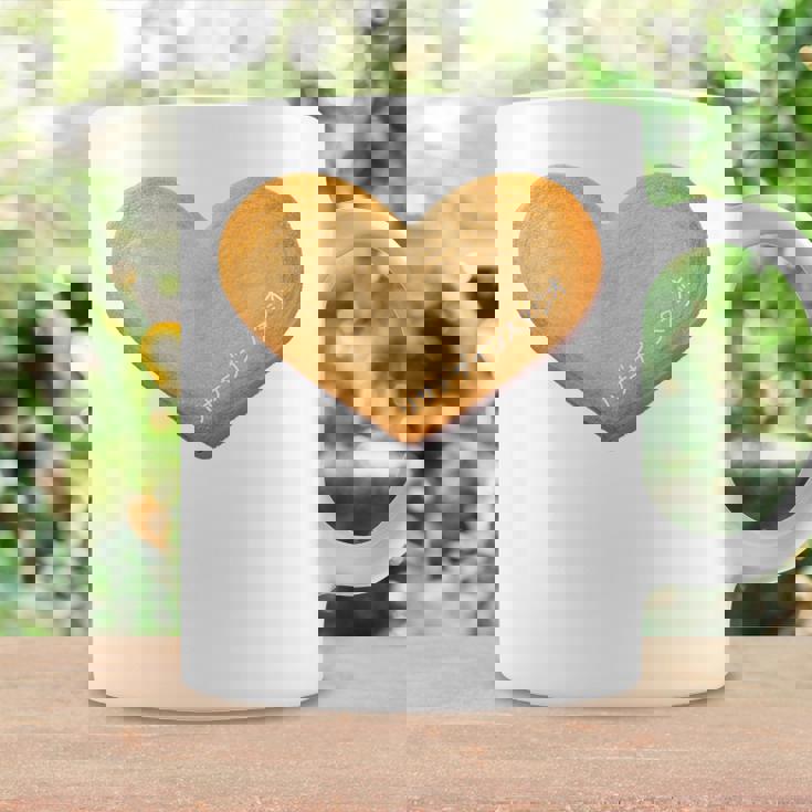 大きなハートのクッキー コーヒーマグ ギフトのアイデア