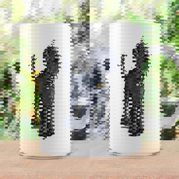 愉快なジャイアントシュナウザー Ichnauzer ギフト ドッグファン 長袖tシャツ コーヒーマグ ギフトのアイデア