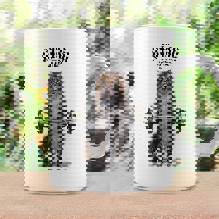 筋トレ ジム やる気がないなら家に帰れ トラ猫 ねこ コーヒーマグ ギフトのアイデア