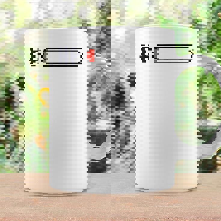 絶不調を伝える ピクセルアートパロディデザイン コーヒーマグ ギフトのアイデア