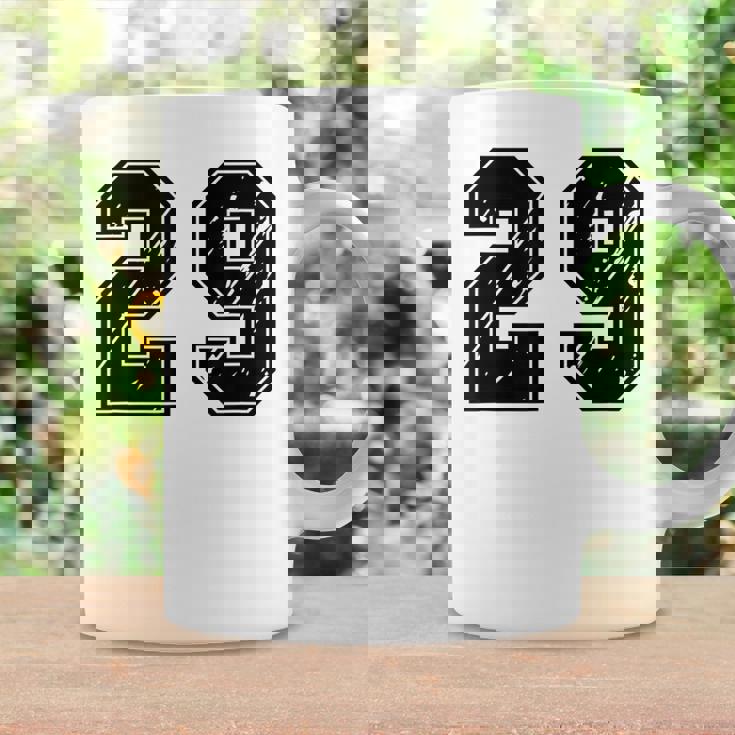 背番号 29 チーム短大スポーツ背番号付きユニフォーム コーヒーマグ ギフトのアイデア