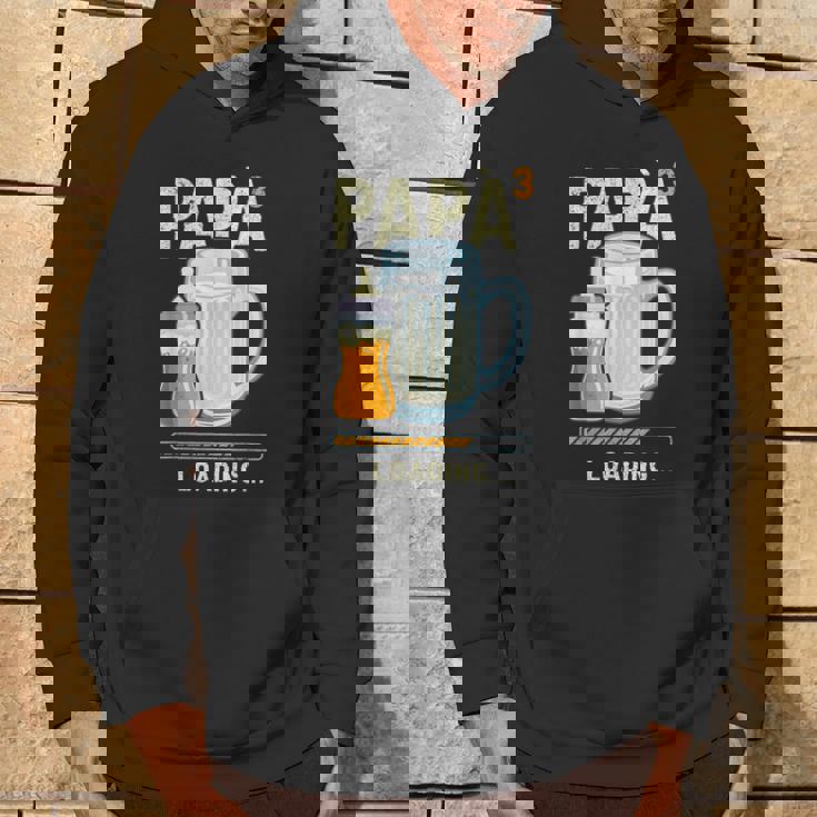 Uomo Papà In Arrivo Papà In Attesa Terzo Figlio Felpa con cappuccio Estilo de vida