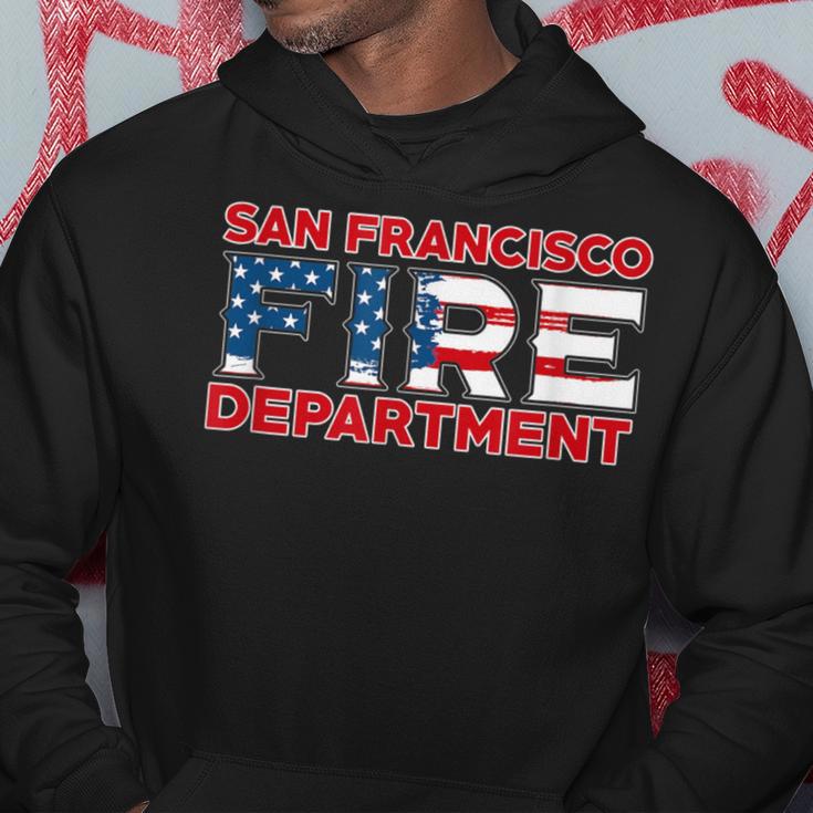 Pompiers Dean Francisco Californie Sweat à capuche Cadeaux drôles