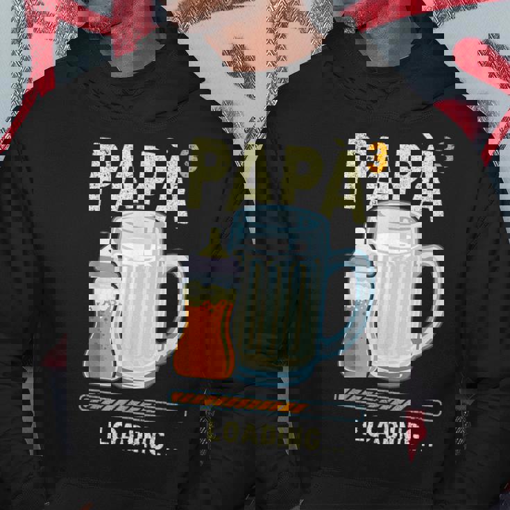 Uomo Papà In Arrivo Papà In Attesa Terzo Figlio Felpa con cappuccio Regalos divertidos