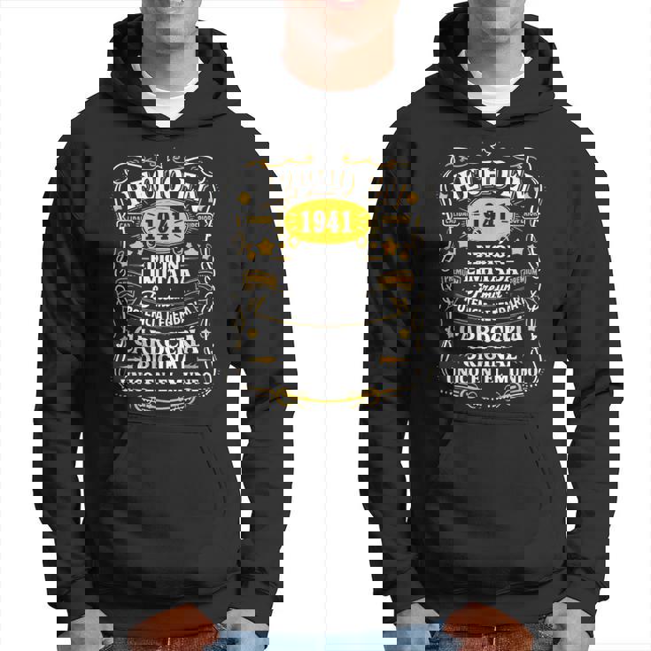 84 Cumpleaños Hombre 84 Años Hecho En 1941 Regalos Sudadera