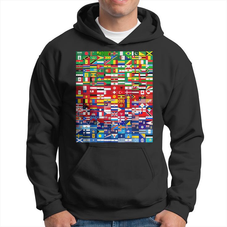 Banderas Del Mundo En Gradación De Color Banderas Nacionales Sudadera