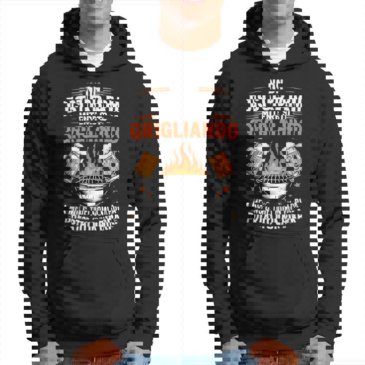 Barbecue Birra Divertente Griglia Per Bbq Papà Felpa con cappuccio