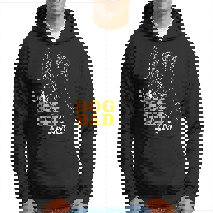 Bulldog Francese Miglior Papà Francese Diempre Felpa con cappuccio