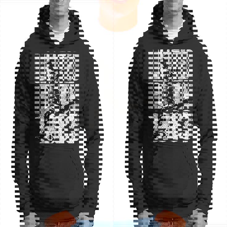 Edición Limitada 1983 Edición Limitada Fútbol Cumpleaños Sudadera