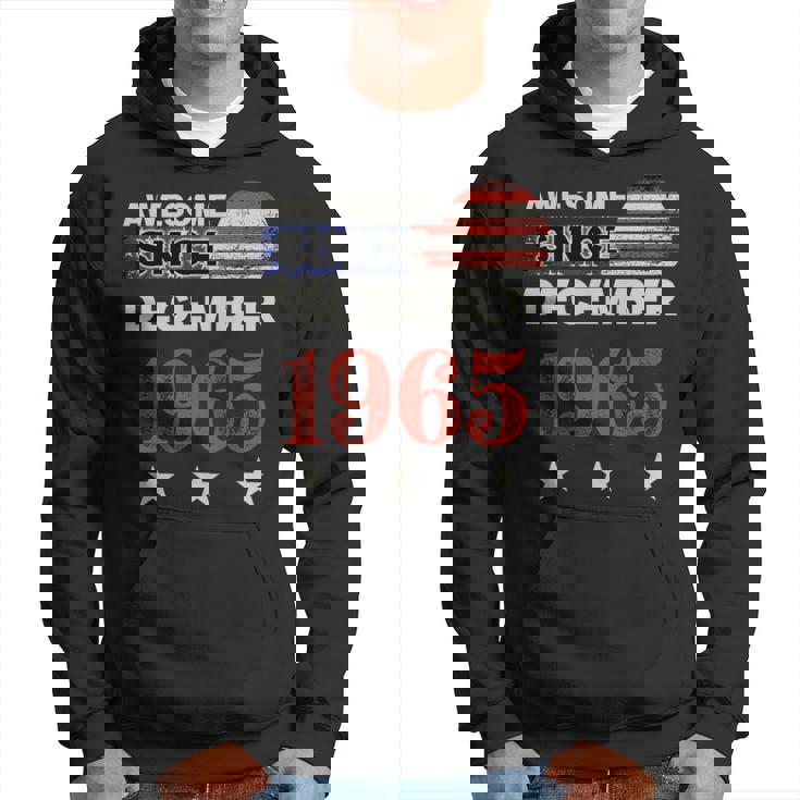 Impresionante Banderaintage De Estados Unidos Desde 1965 De Diciembre De 1965 Manga Larga Sudadera