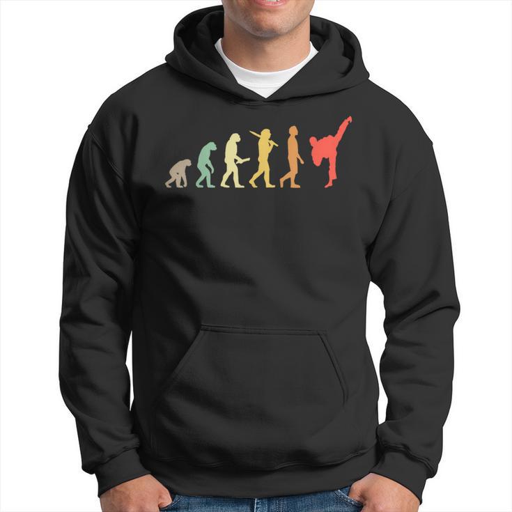 Karaté Évolution Rétro Cadeau Pour Karatéka Sweat à capuche