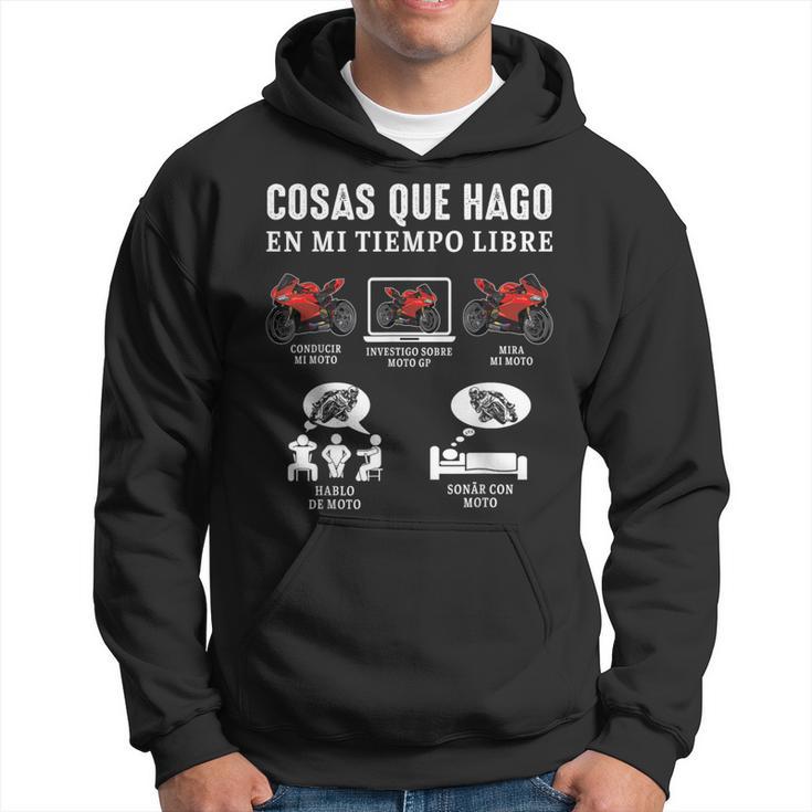 Moto Gp Motard Choses Que Je Fais Moto Gp Motard Drôle Sweat à capuche