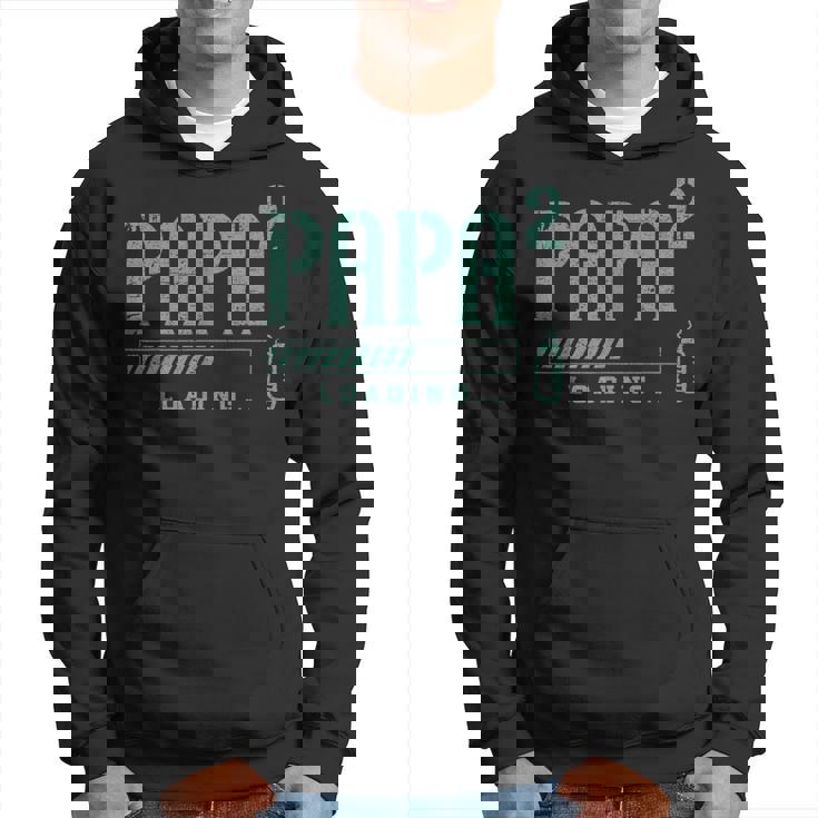 Papà In Attesa Di Due Gemelliecondo Figlio Annuncio Di Felpa con cappuccio