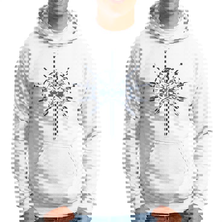 Elímbolo De Doble Ojo Y Espadas Archivotormlight Manga Larga Sudadera