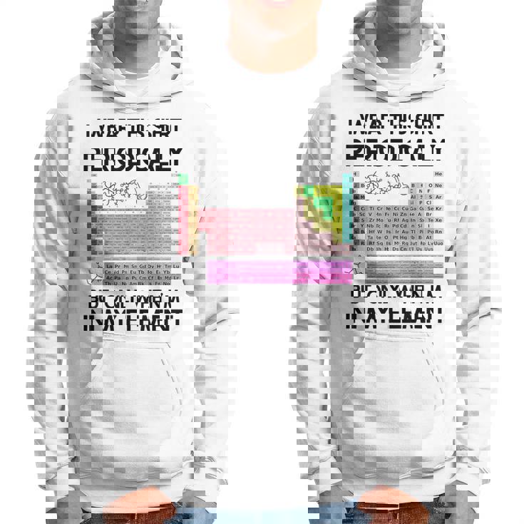 Juego De Palabras De Química Divertido Con Tabla Periódica Sudadera