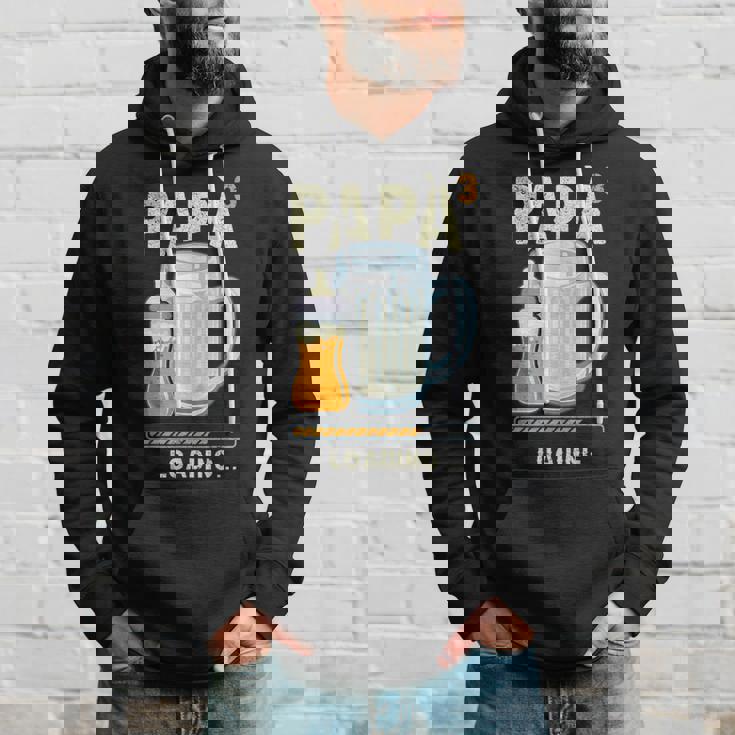 Uomo Papà In Arrivo Papà In Attesa Terzo Figlio Felpa con cappuccio Regalos para él