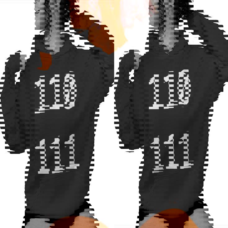 67 Meme Programmer Coder Binary Code Computer Science Women's Hoodie