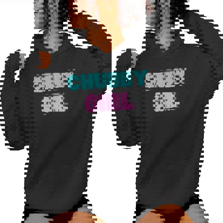 Chubby Girl 長袖tシャツ レディースパーカー