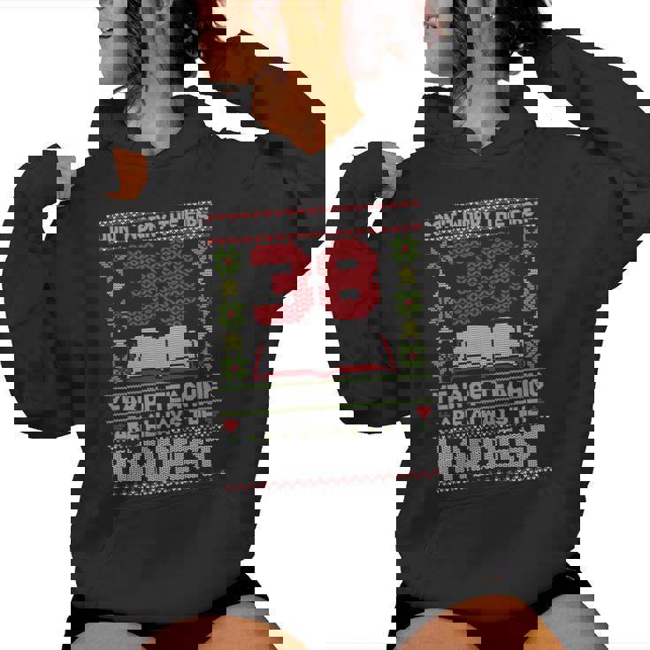 Dont Worry First 38 Years Teaching Are Hard Teacher 長袖tシャツ レディースパーカー