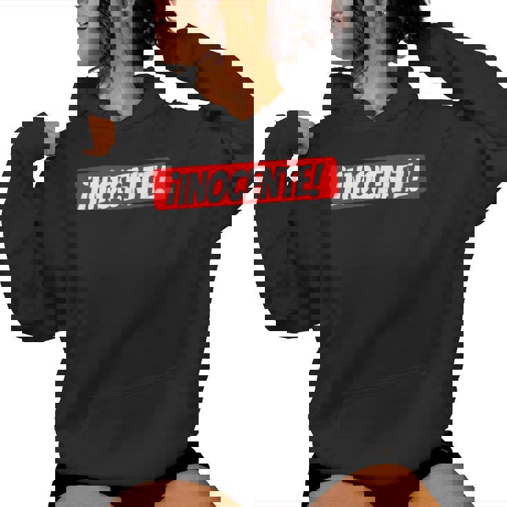 Inocente Gastar Bromas Sudadera con capucha para mujer