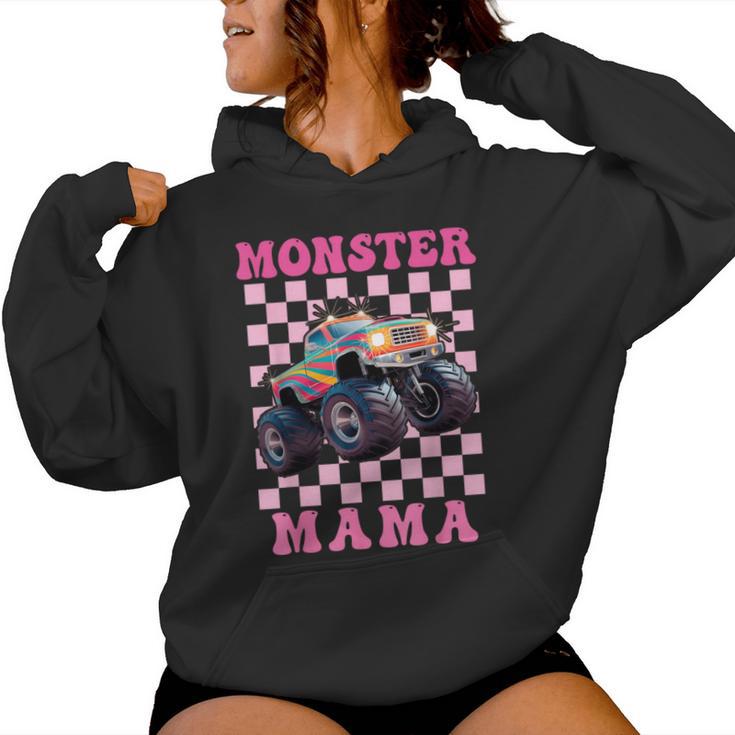 Monster Truck Mama For Mom Mothers And Truck Lovers Women Hoodie